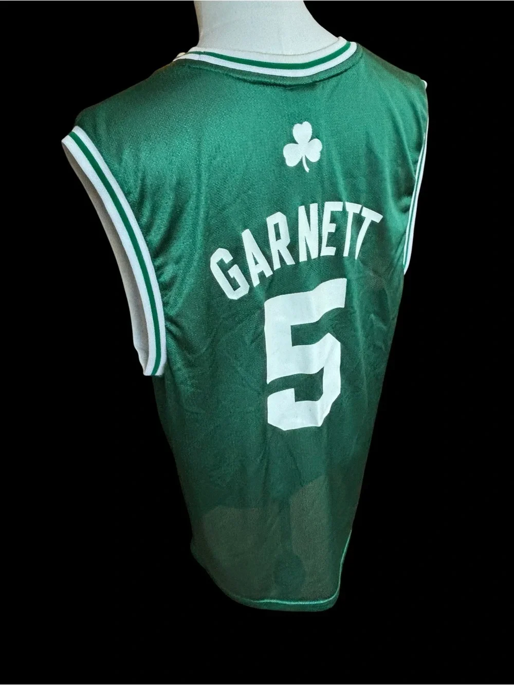 Adidas #5 Kevin Garnett Boston Celtics Green Swingman Jersey Mens Large L excell